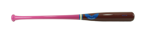 Maple Batting Practice Bat - Pink/Oxblood (Blue)