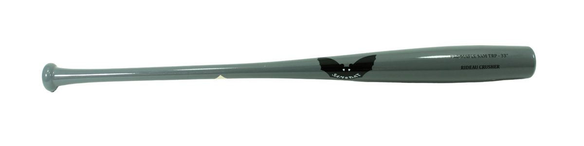 Sam Bat - CD1-Stock / All Black (White) - Maple Wood Baseball Bat