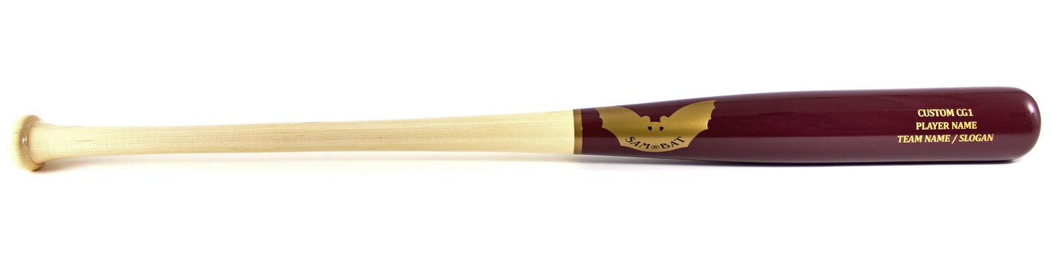 Sam Bat - Custom CG1 - Maple Wood Baseball Bat – SAM BAT USA